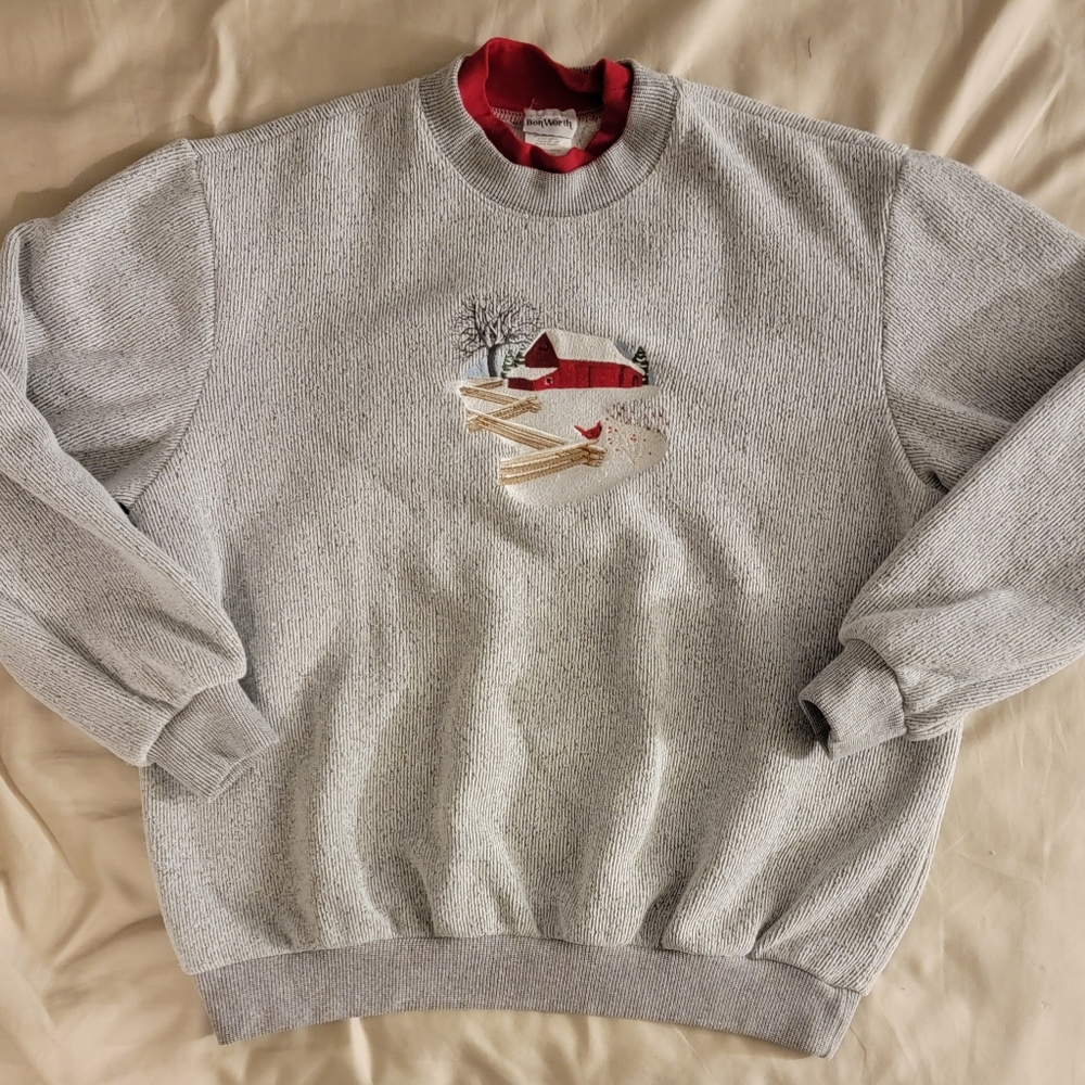 Vintage Bon Worth Nature Sweater Size Large